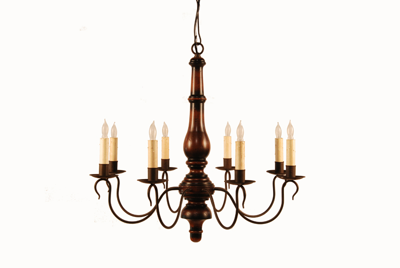 Colonial Home Makeover Chandeliers